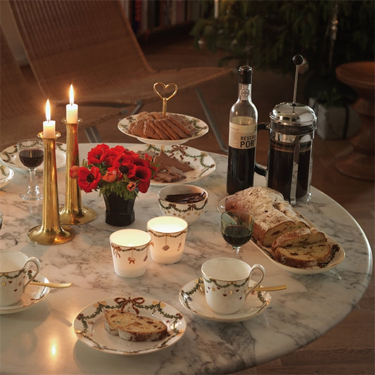 Vassoio Star Fluted Christmas