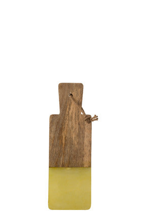 Tagliere Rettangolare Alabaster in Legno Giallo
