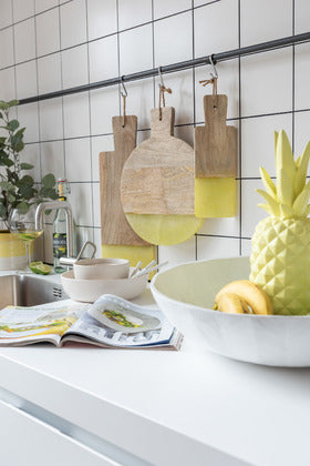 Tagliere Rettangolare Alabaster in Legno Giallo