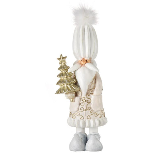 Gnomo Bianco con Albero