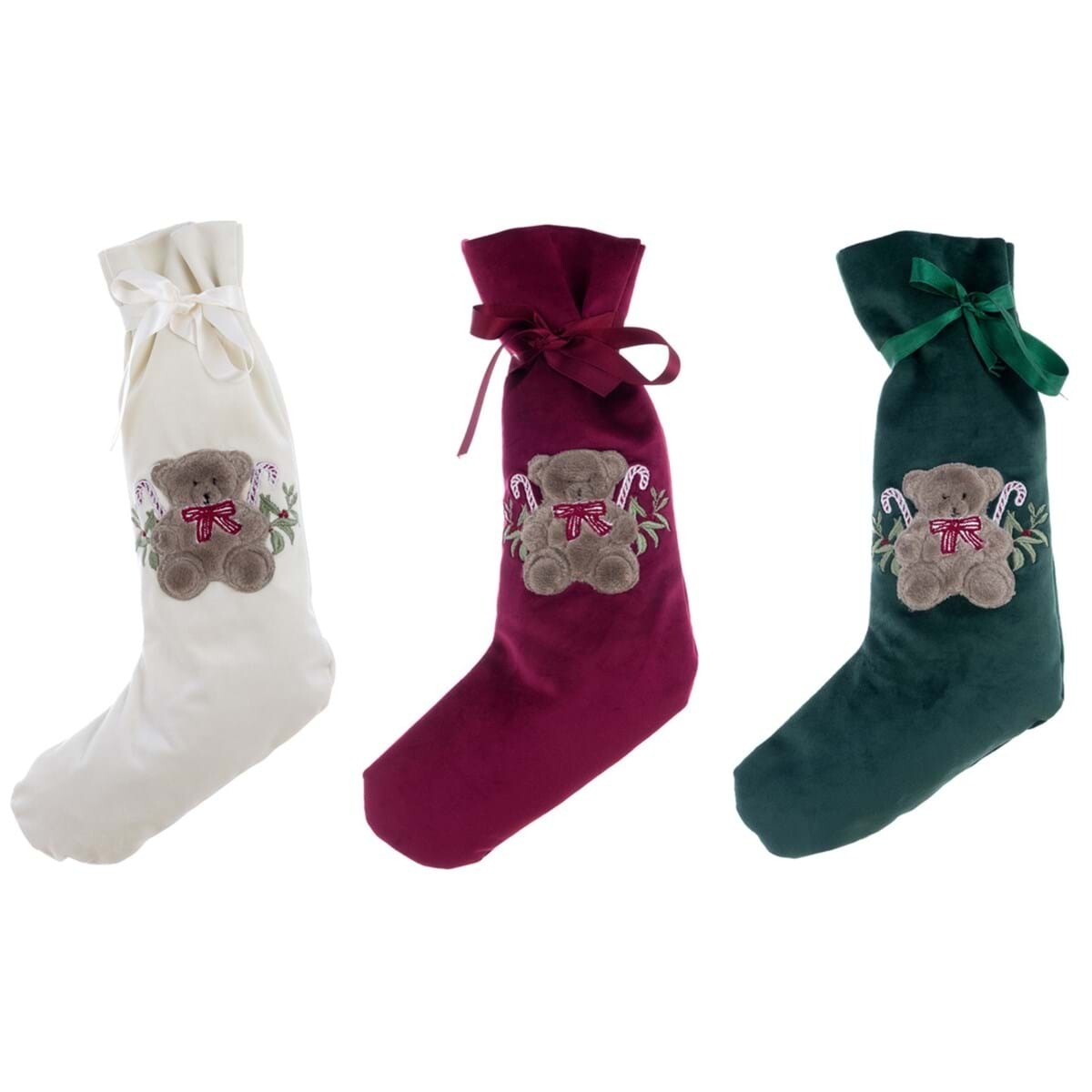 Calza di Natale Teddy Bear