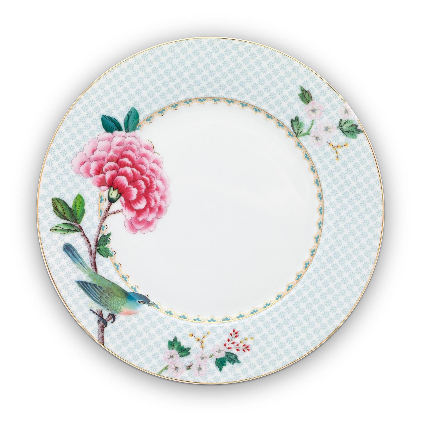 Servizio Tavola 18 Pezzi Blushing Birds Azzurro