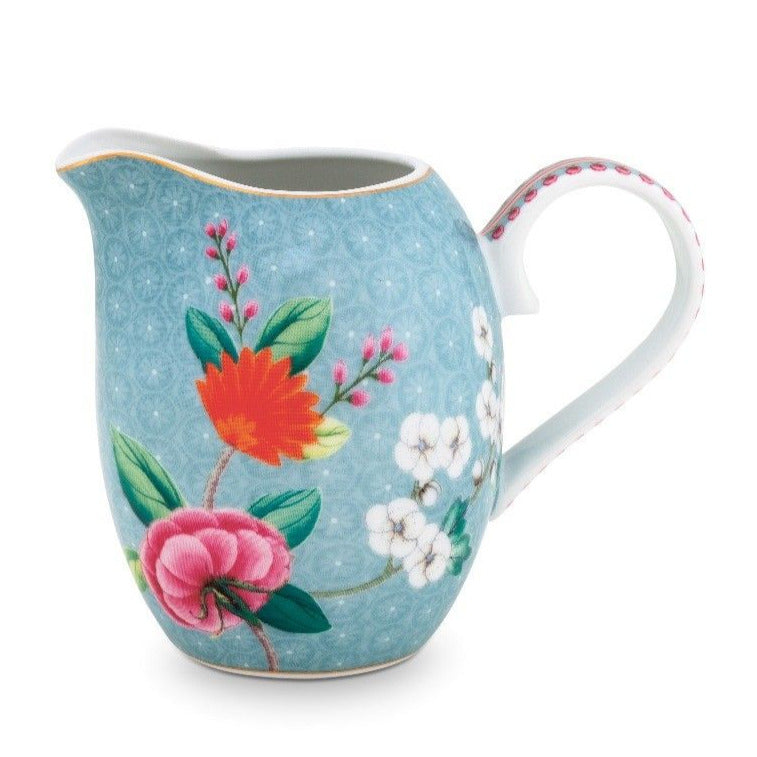 Lattiera Blushing Birds Azzurra