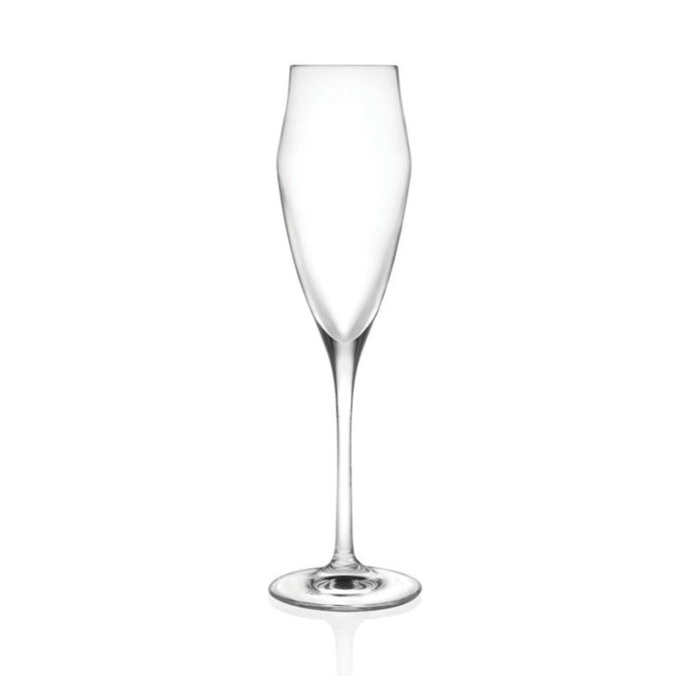 Flute Contatto Crystal Glass