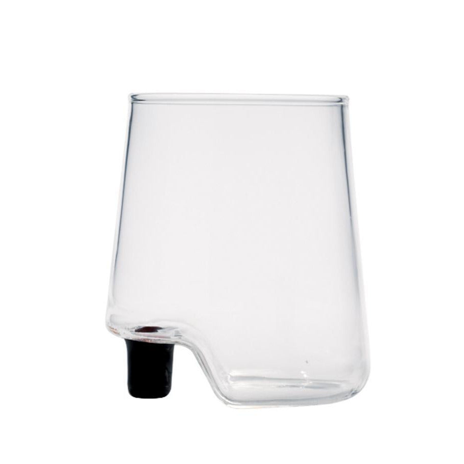 Set da 6 Bicchieri Gamba De Vero Tacco Nero
