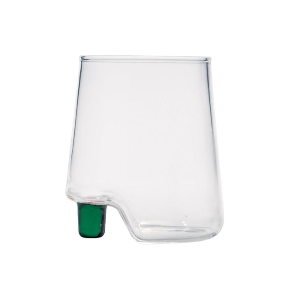 Set da 6 Bicchieri Gamba De Vero Tacco Verde