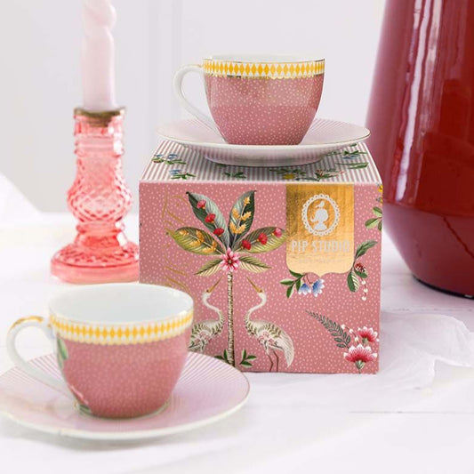 Set 6 Tazzine con Piattino La Majorelle