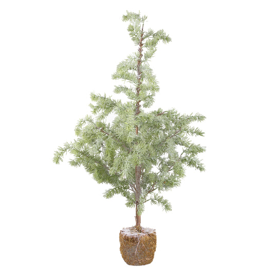 Albero di Natale con Base in Iuta