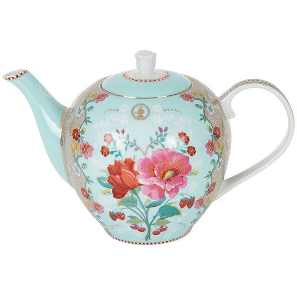 Teiera Rose Azzurra