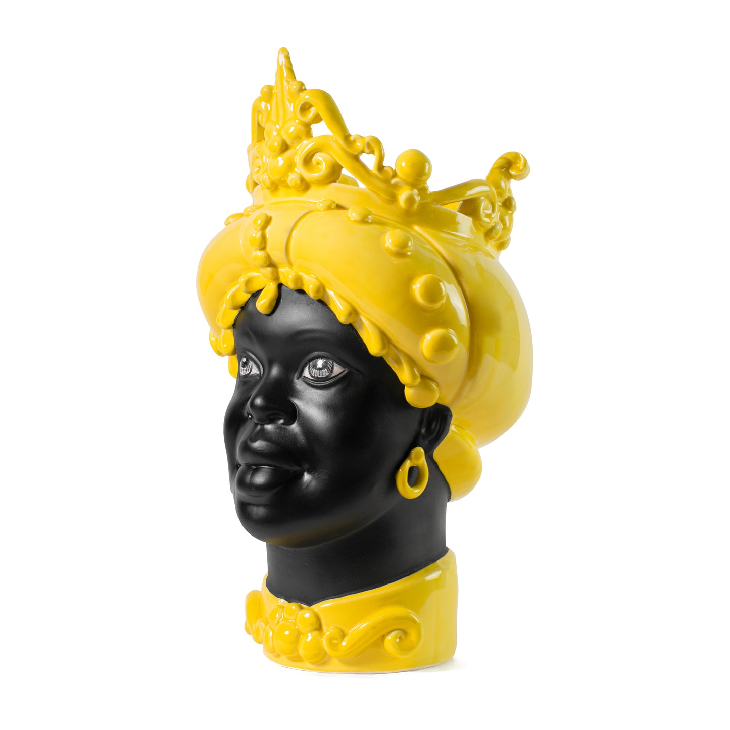 Testa di Moro Donna Giallo/Nero
