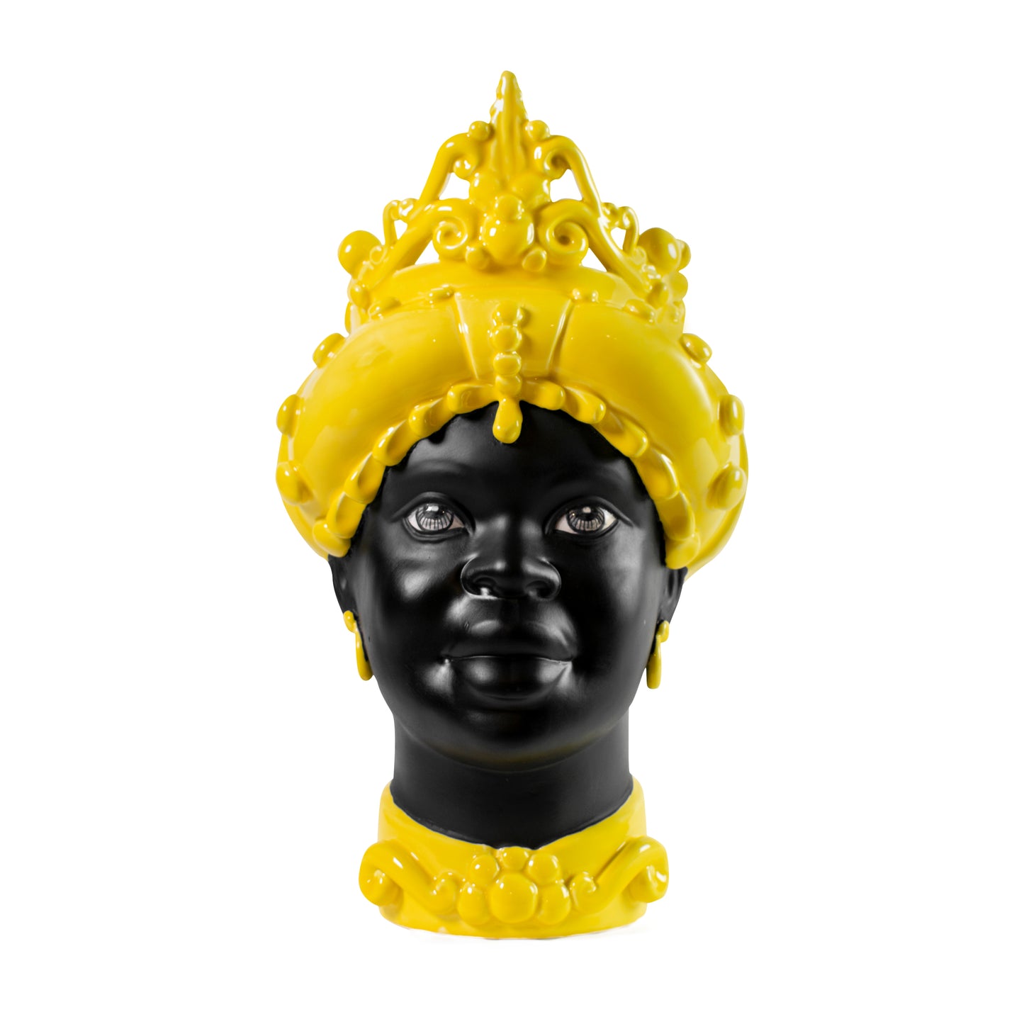 Testa di Moro Donna Giallo/Nero