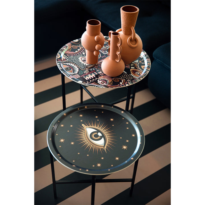 Vassoio in Legno Golden Eye