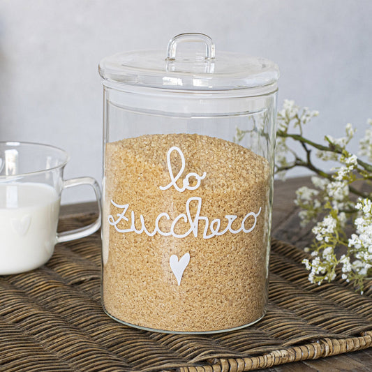 Barattolo in Vetro Lo Zucchero