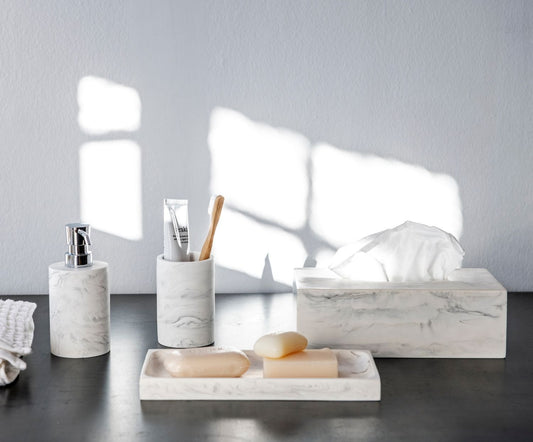 Porta Kleenex Effetto Marmo