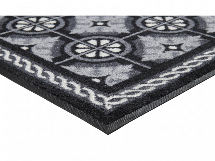 Tappeto Maiolica Nero