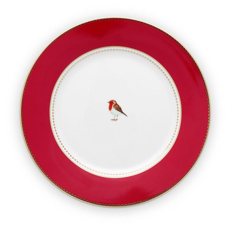Set da 6 Piatti Piani Love Birds