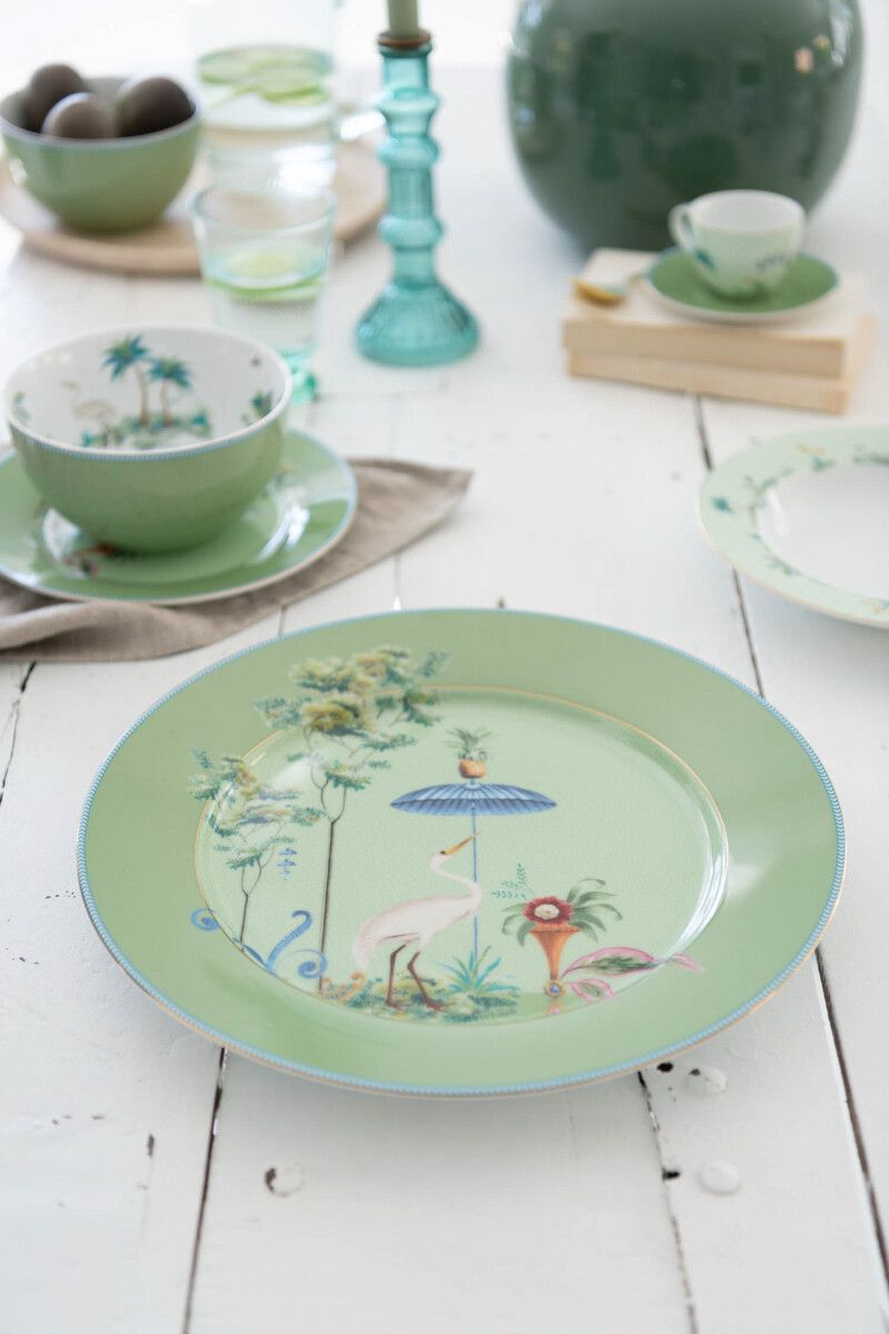 Piatto da Portata Jolie Dots Verde
