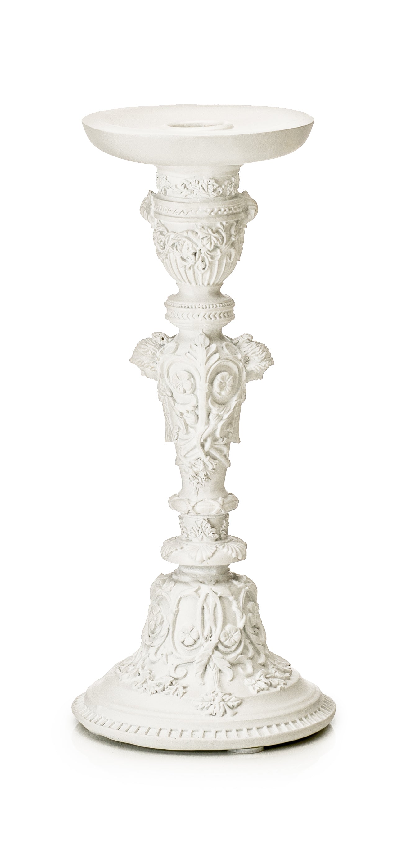 Porta Candela Bianco