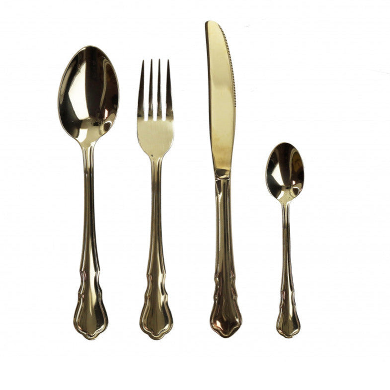 Set di Posate 16 Pezzi Imperial Gold