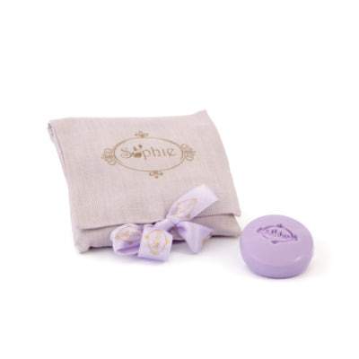 Sacchetto con 4 Saponi Macarons