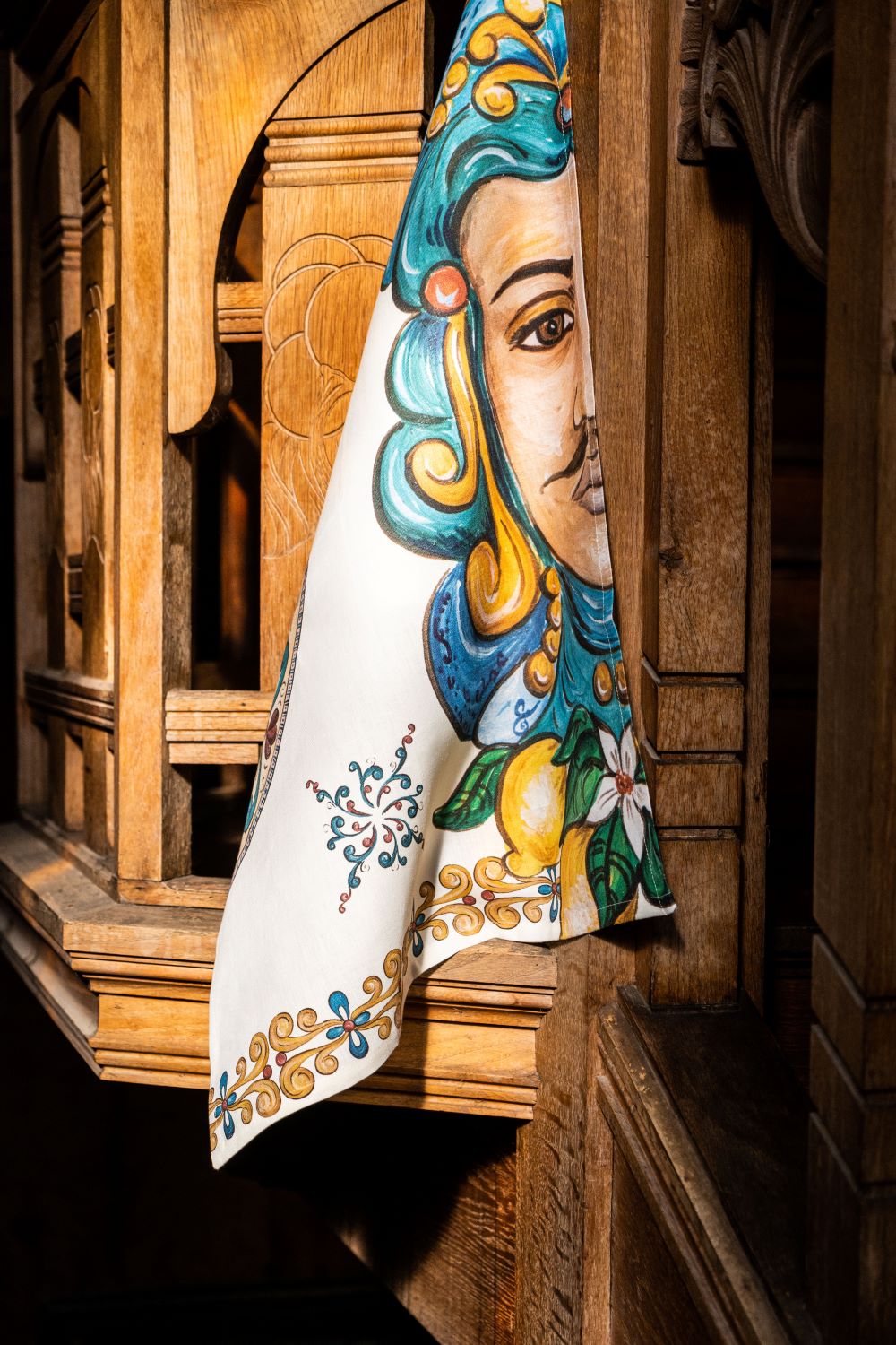 Asciugapiatti Teste di Moro