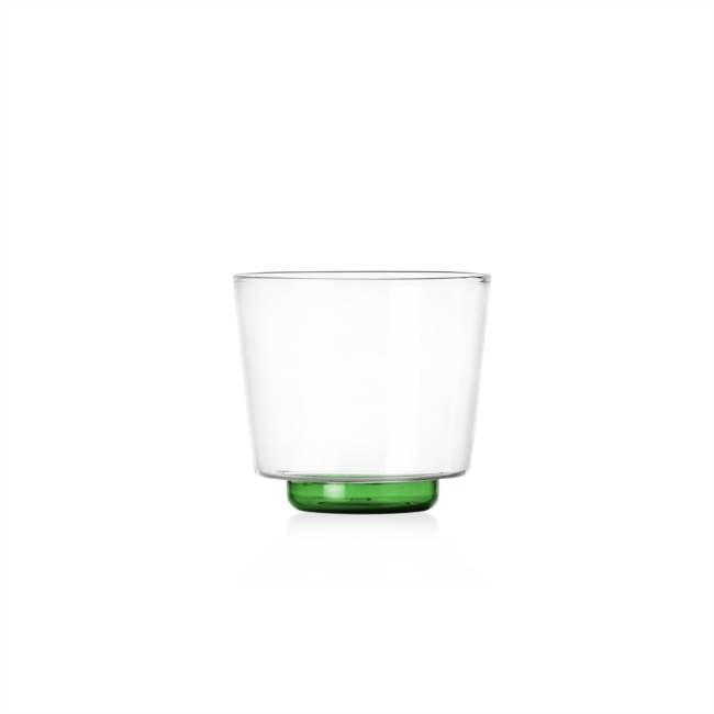 Bicchiere whiskey verde  jelly
