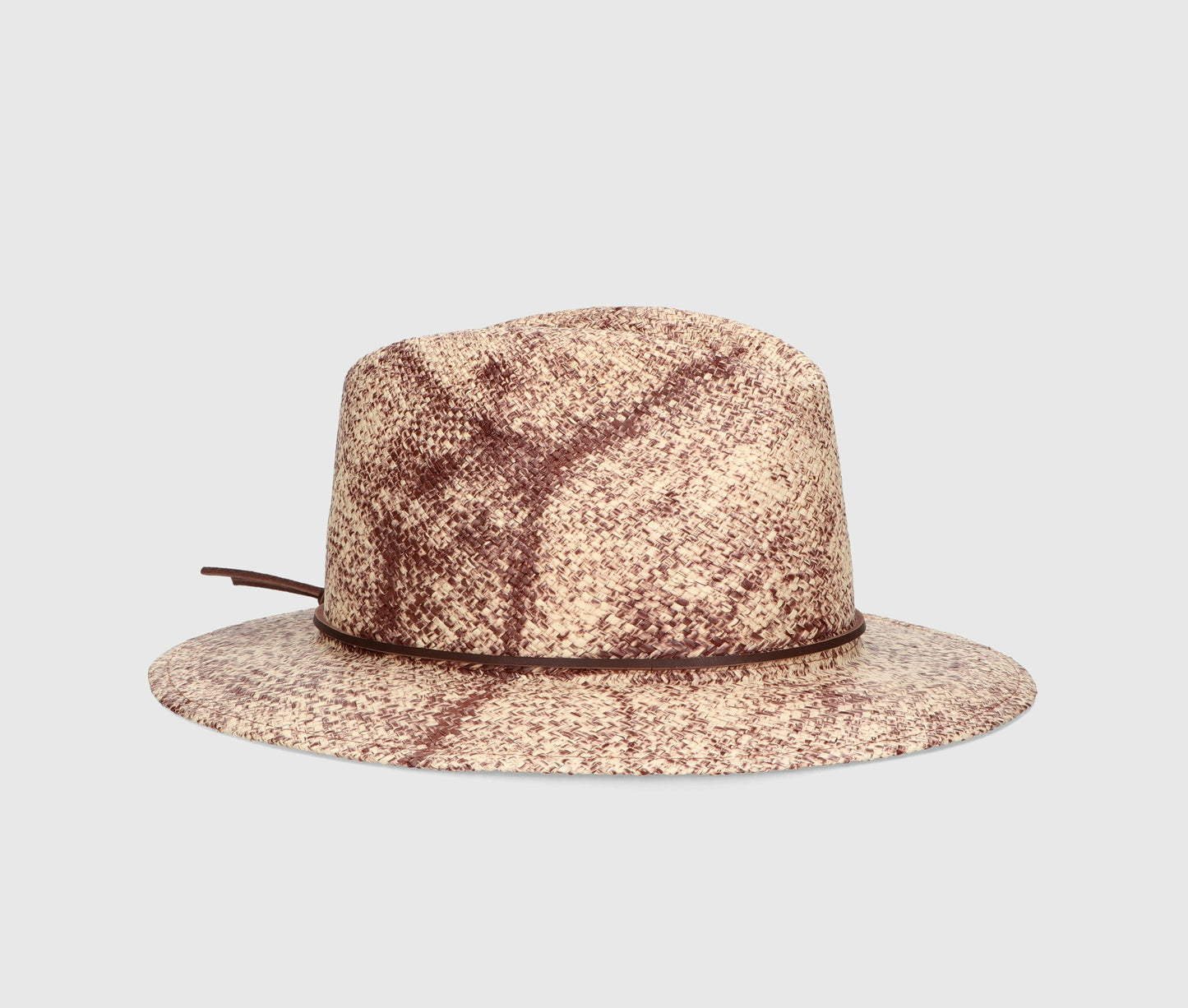 Cappello Riccardo Quito Tesa Media Cinta Marrone