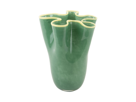 Vaso Ruffles Grande Verde