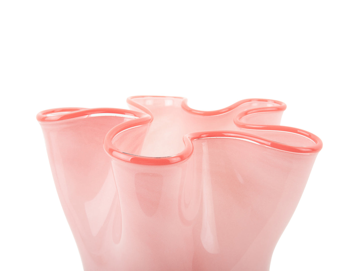 Vaso Ruffles Grande Rosa