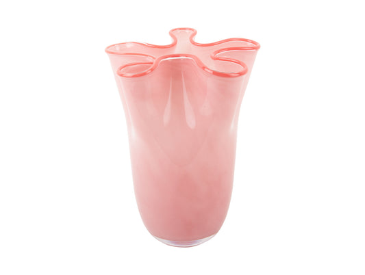 Vaso Ruffles Grande Rosa