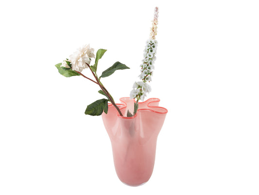Vaso Ruffles Grande Rosa