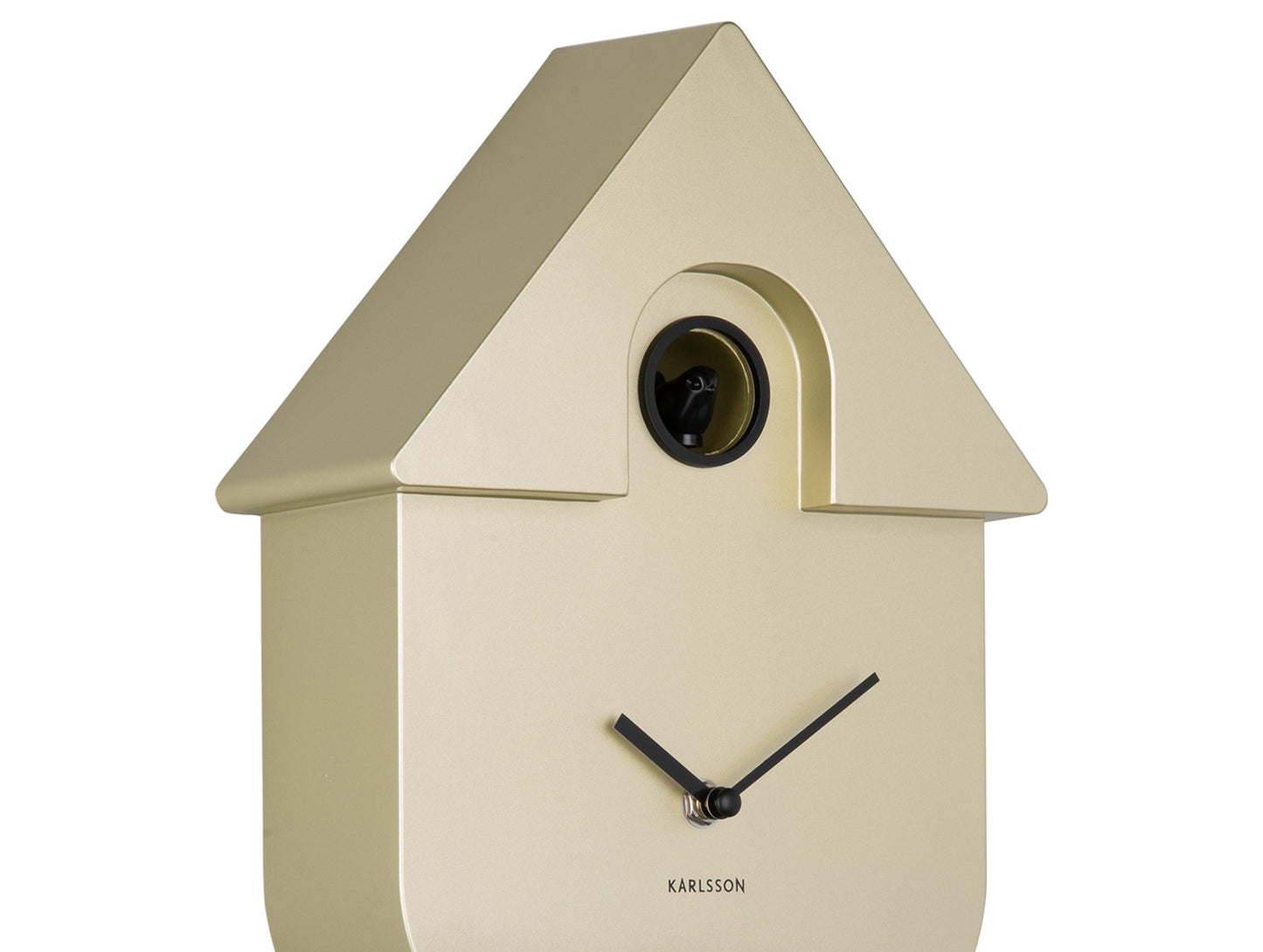 Orologio da muro Cuckoo Metallic Oro