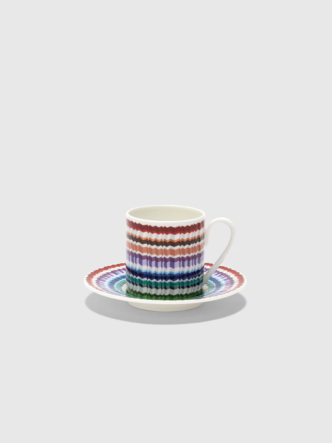 Waves Tazza Caffe Set 2 Pz C/Piattino
