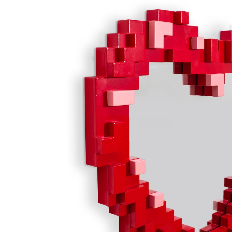 Pixel mirror - Heart