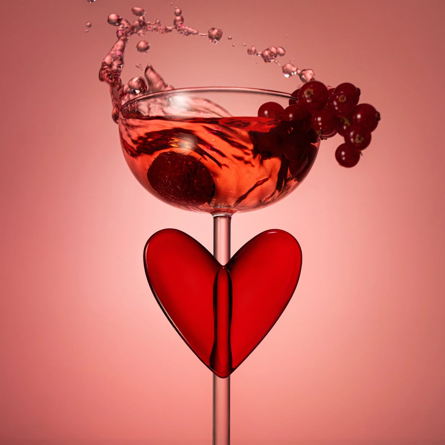 coppa cuore rosso
