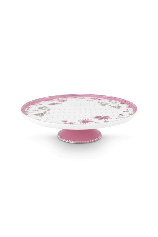 Mini vassoio per torta Jolie Dots oro rosa