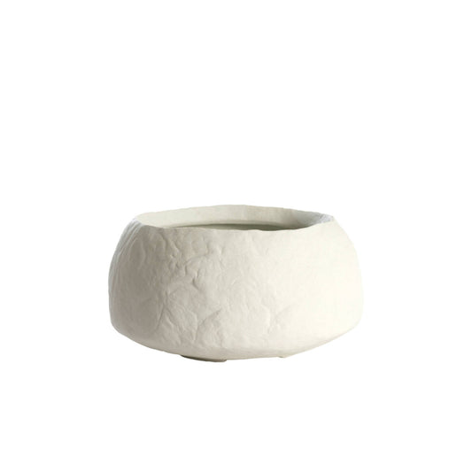 vaso materico bianco