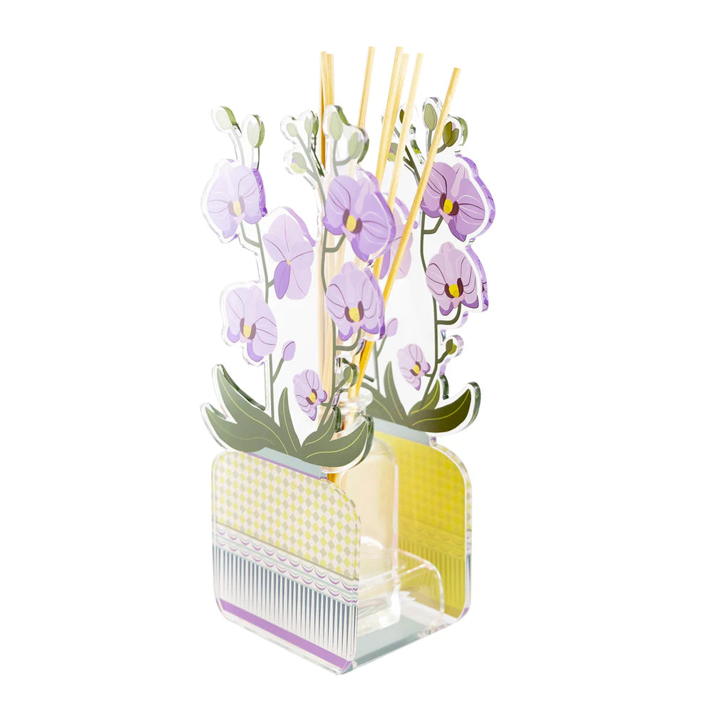 Profumatore Livinia Grande Orchidea VIOLA