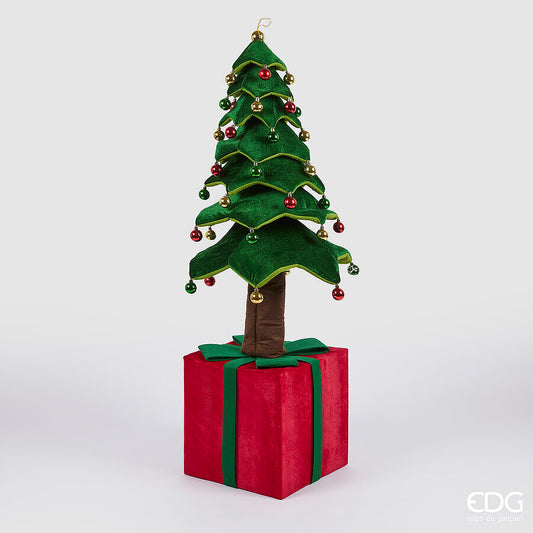 DECORO PINO SU PACCO DA APPENDERE