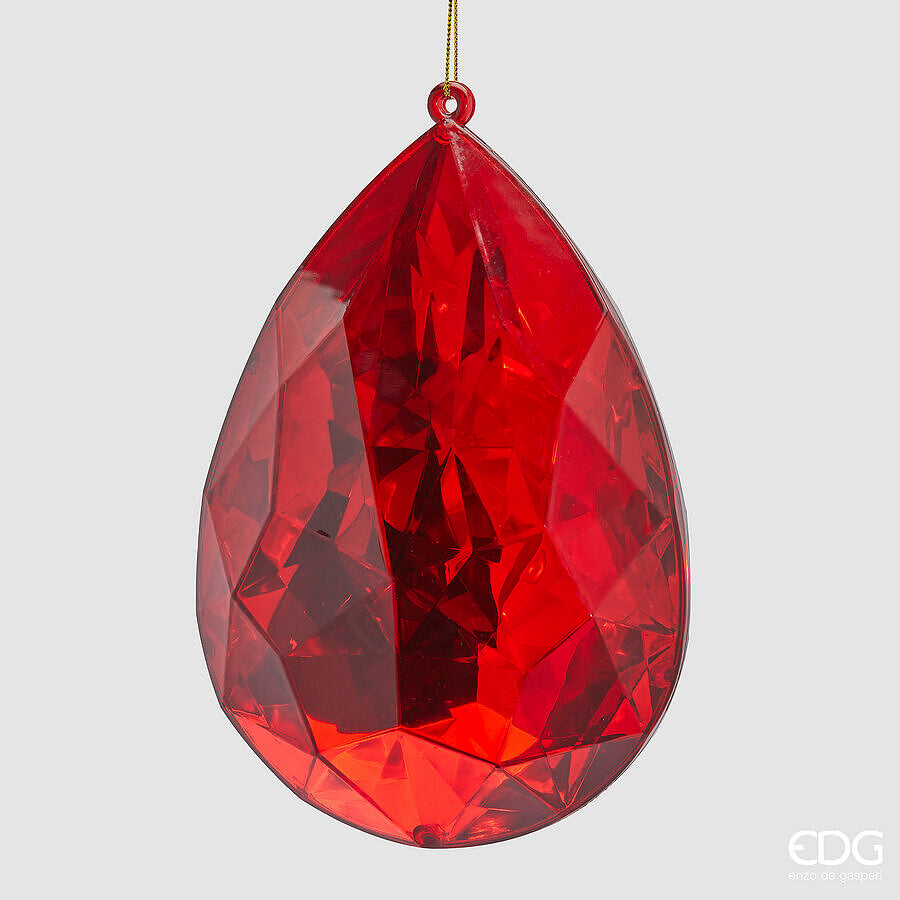 DECORO DIAMANTE GOCCIA DA APPENDERE