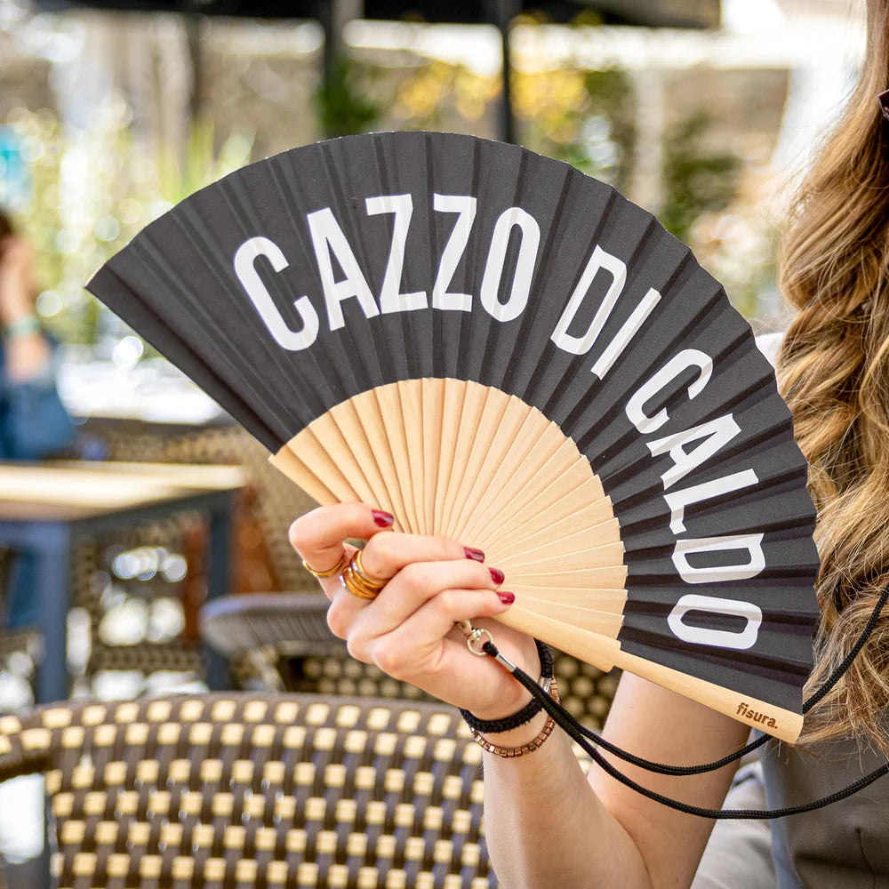 Ventaglio "Cazzo di Caldo"