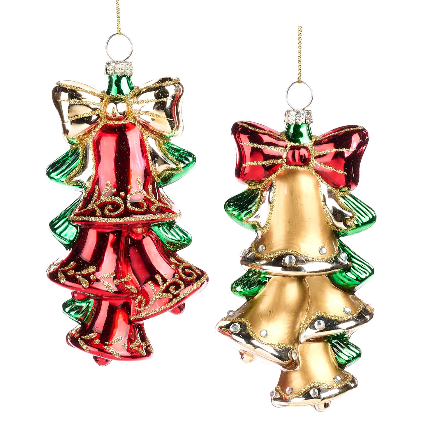 Decorazione Campane natalizie