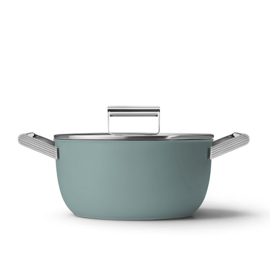 Casseruola antiaderente VERDE SMERALDO 24CM