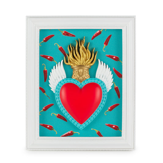 CORNICE RETT.C/CUORE E PEPERONCINI