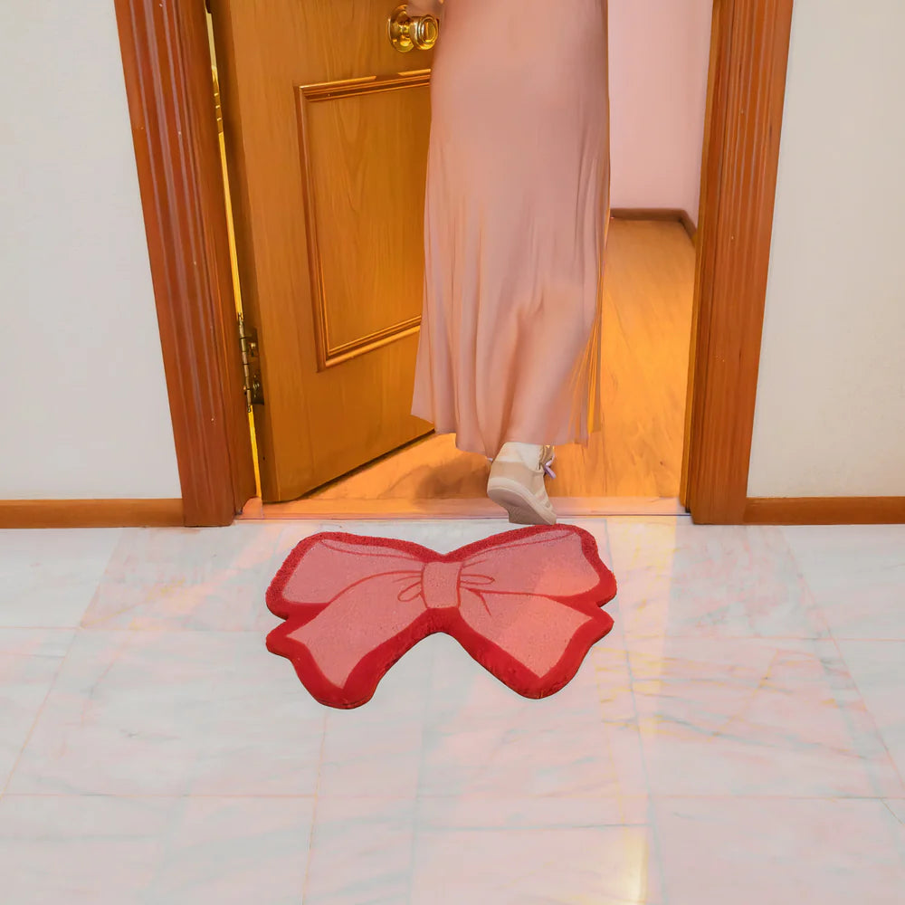 Zerbino "fiocco" rosa