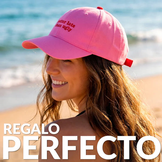 cappello "Better late than ugly”