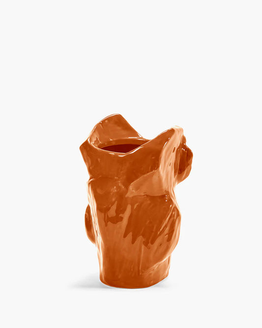 Vaso gufo S arancio After Midnight
