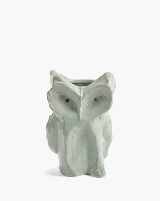 Vaso gufo S azzurro After Midnight