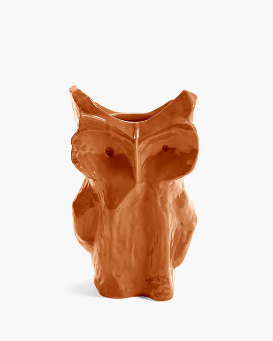 Vaso gufo L arancio After Midnight