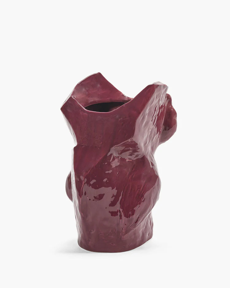 Vaso Gufo L aubergine After Midnight